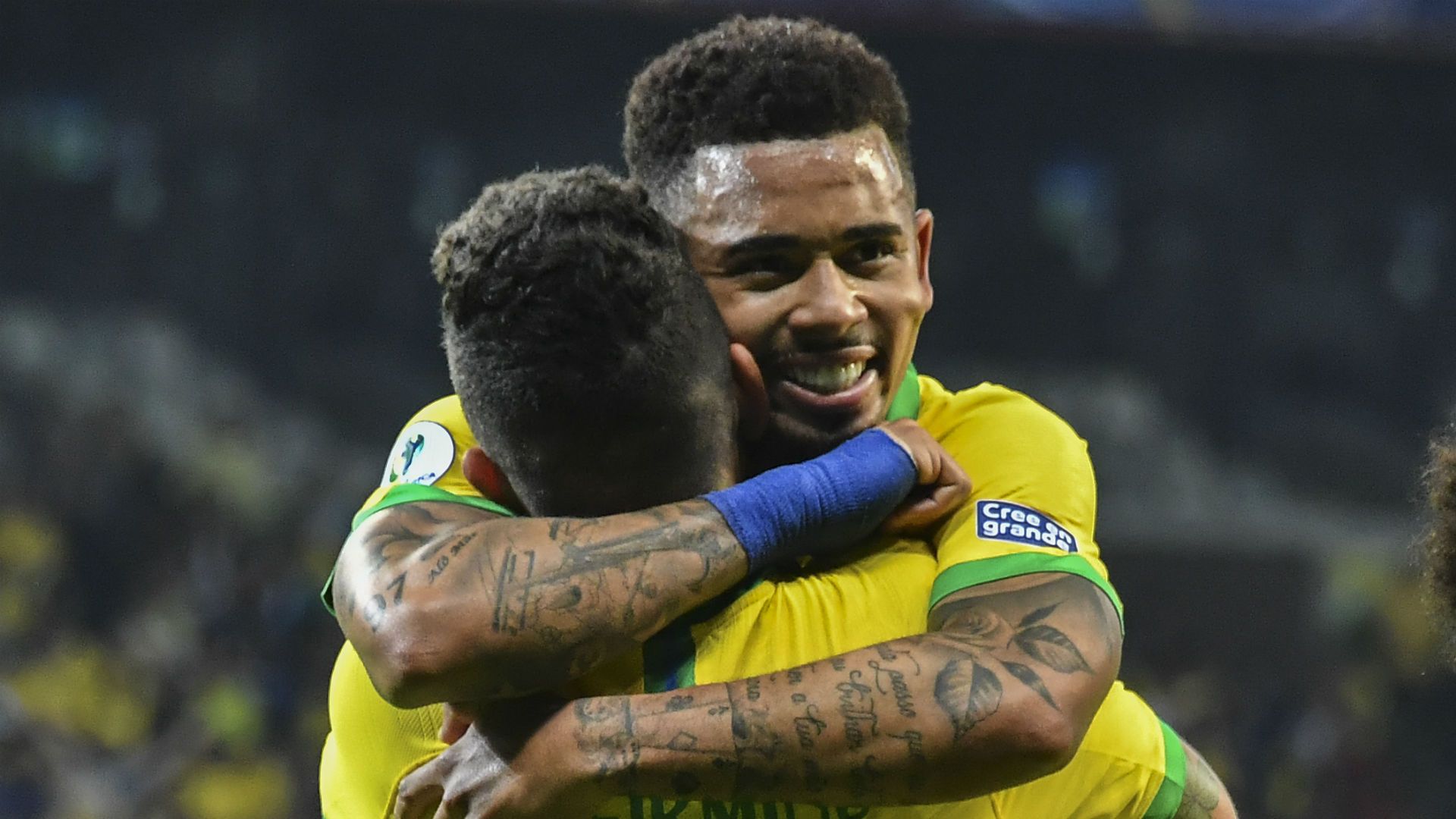 Firmino Gabriel Jesus Brasil Argentina Copa América 03 07 2019