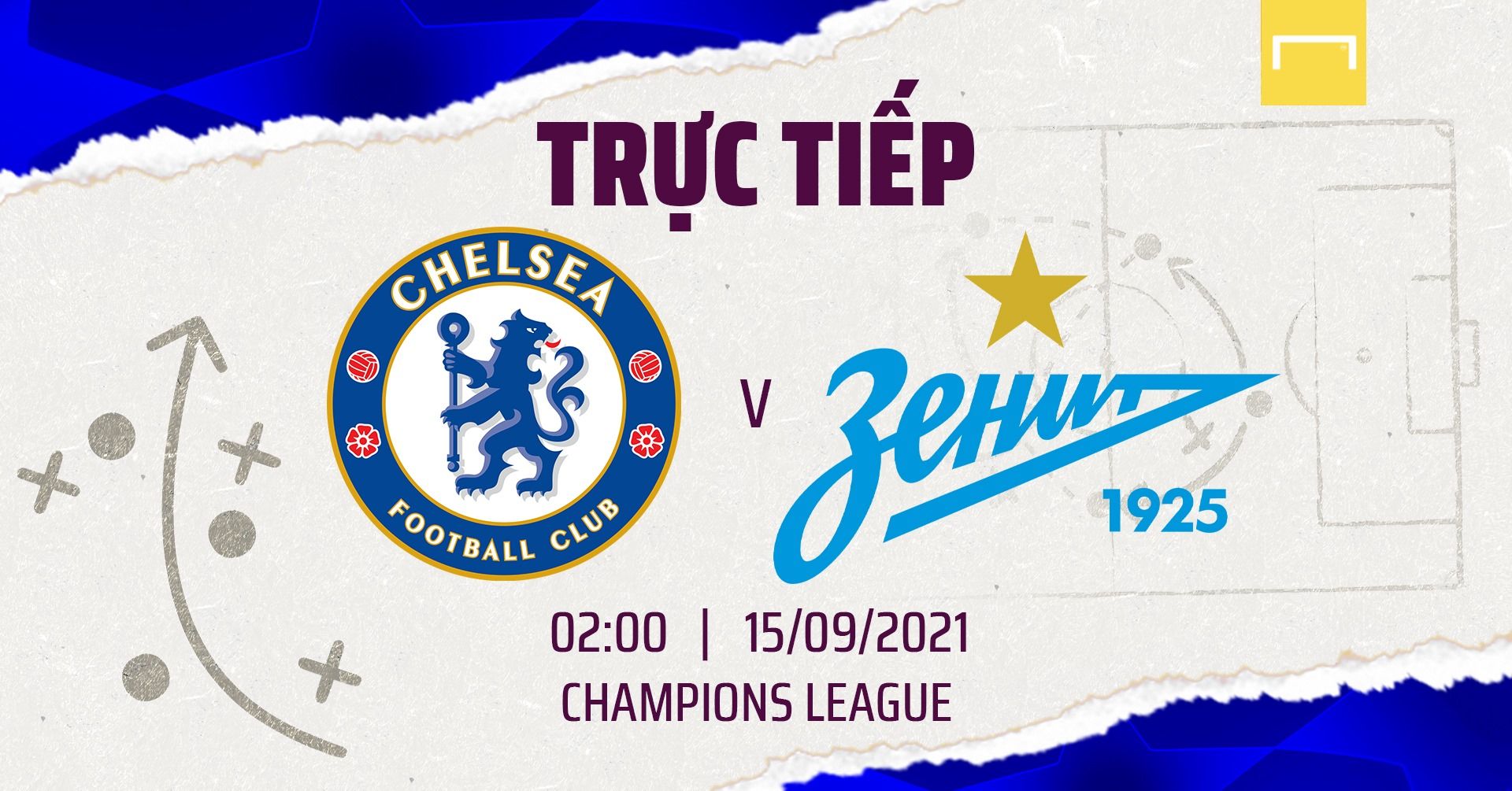 Live Chelsea vs Zenit