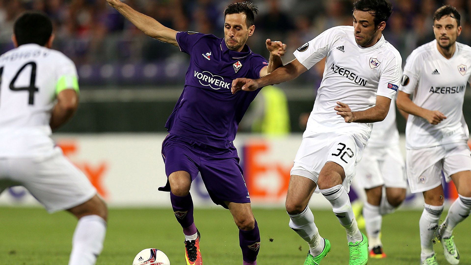 Nikola Kalinic Fiorentina Qarabag Europa League