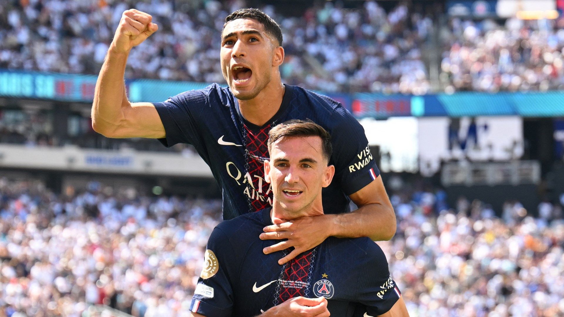 Achraf Hakimi Fabian Ruiz PSG 2025