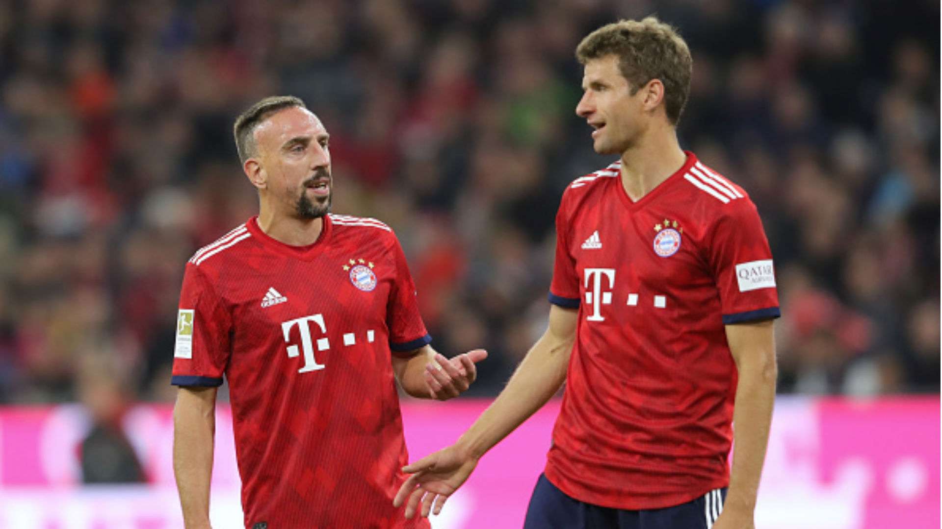 FC Bayern München Franck Ribery Thomas Müller Bundesliga
