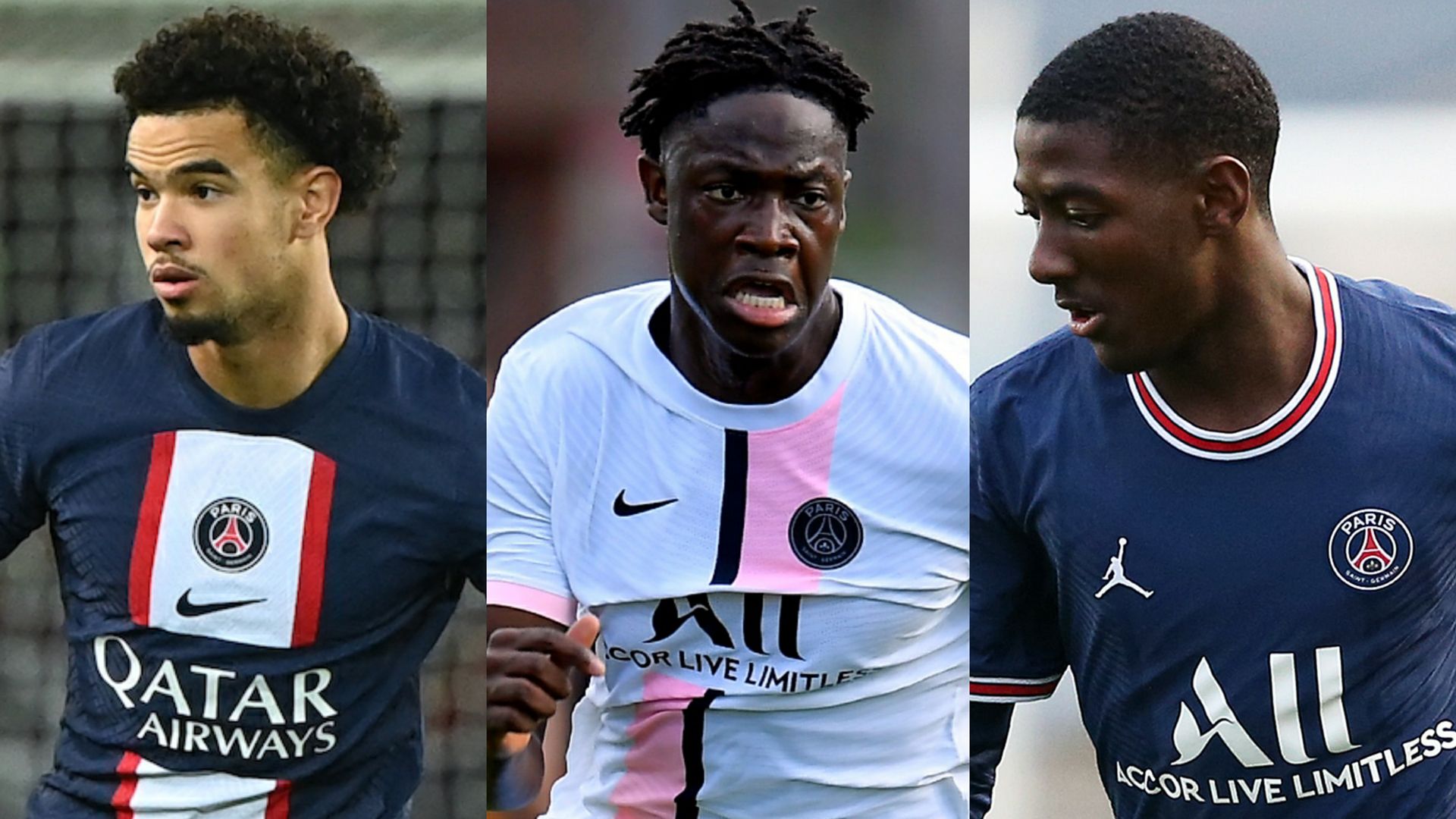 Titis du PSG Zaire-Emery Bitshiabu Kari