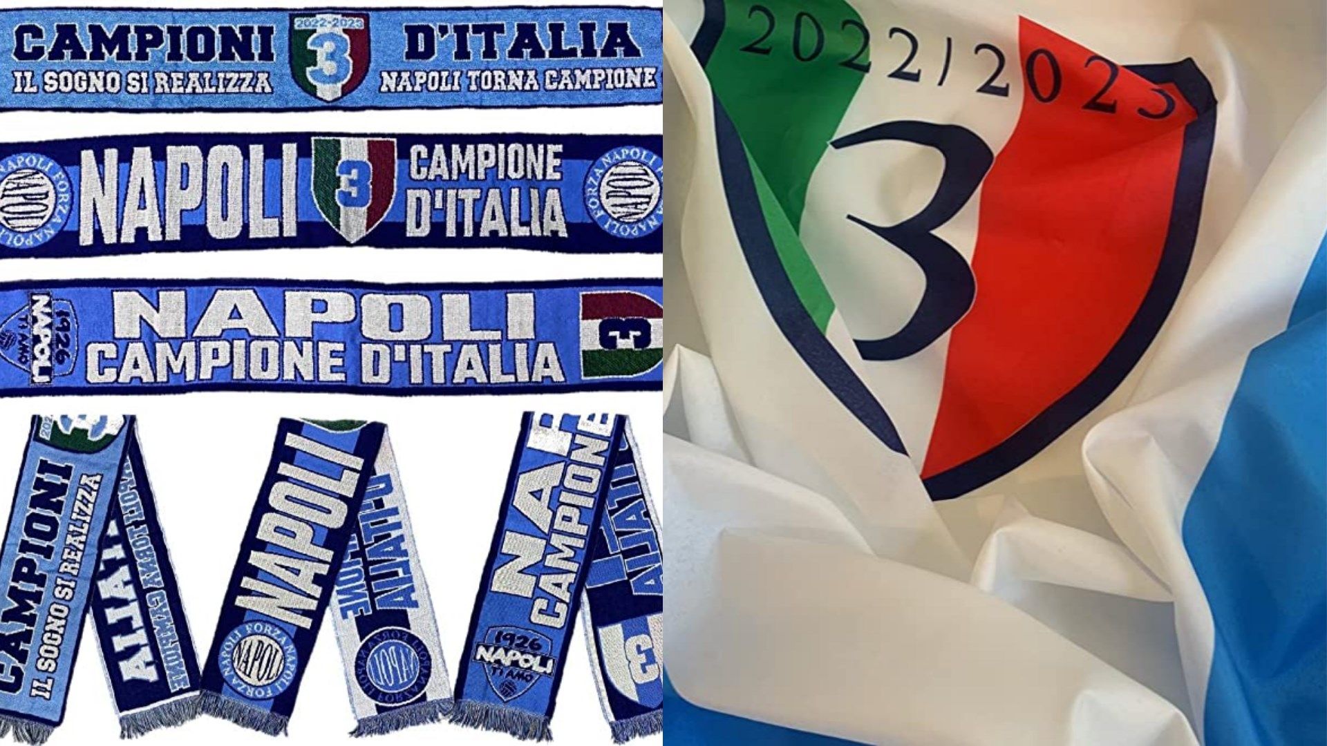 Sciarpa Bandiera Napoli
