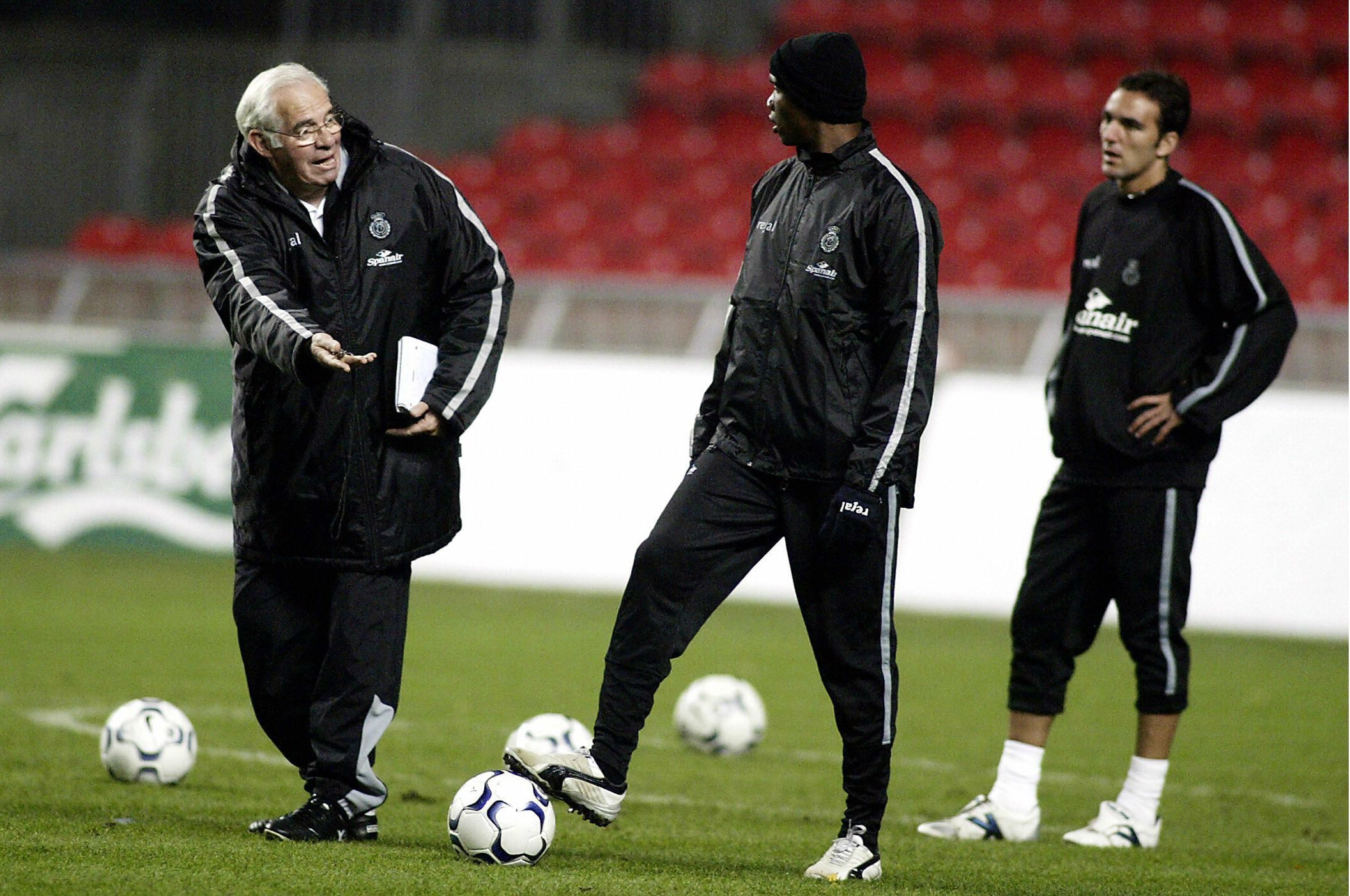 Samuel Eto'o Luis Aragones Mallorca 2003