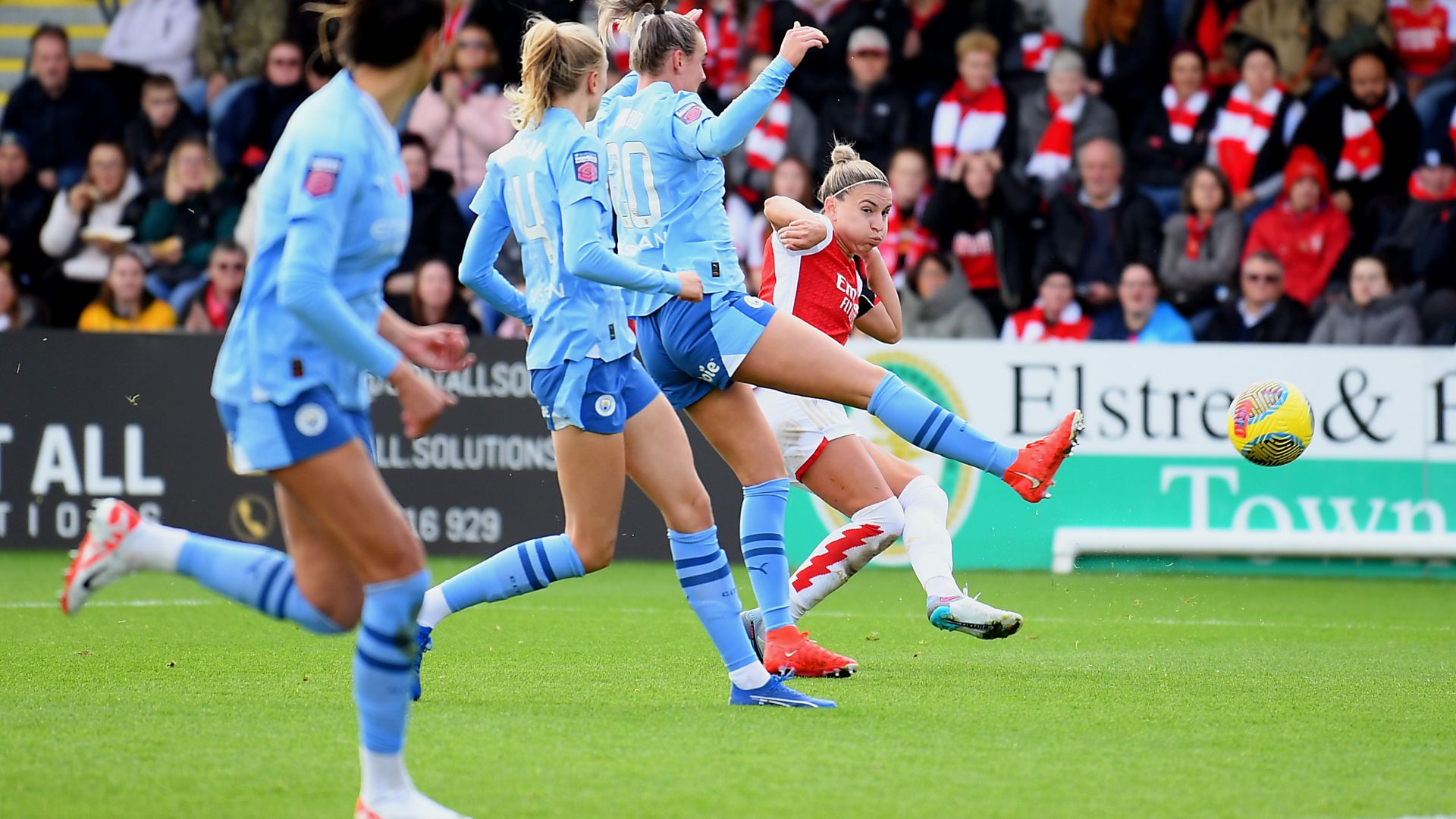Man City Arsenal 2023-24 WSL