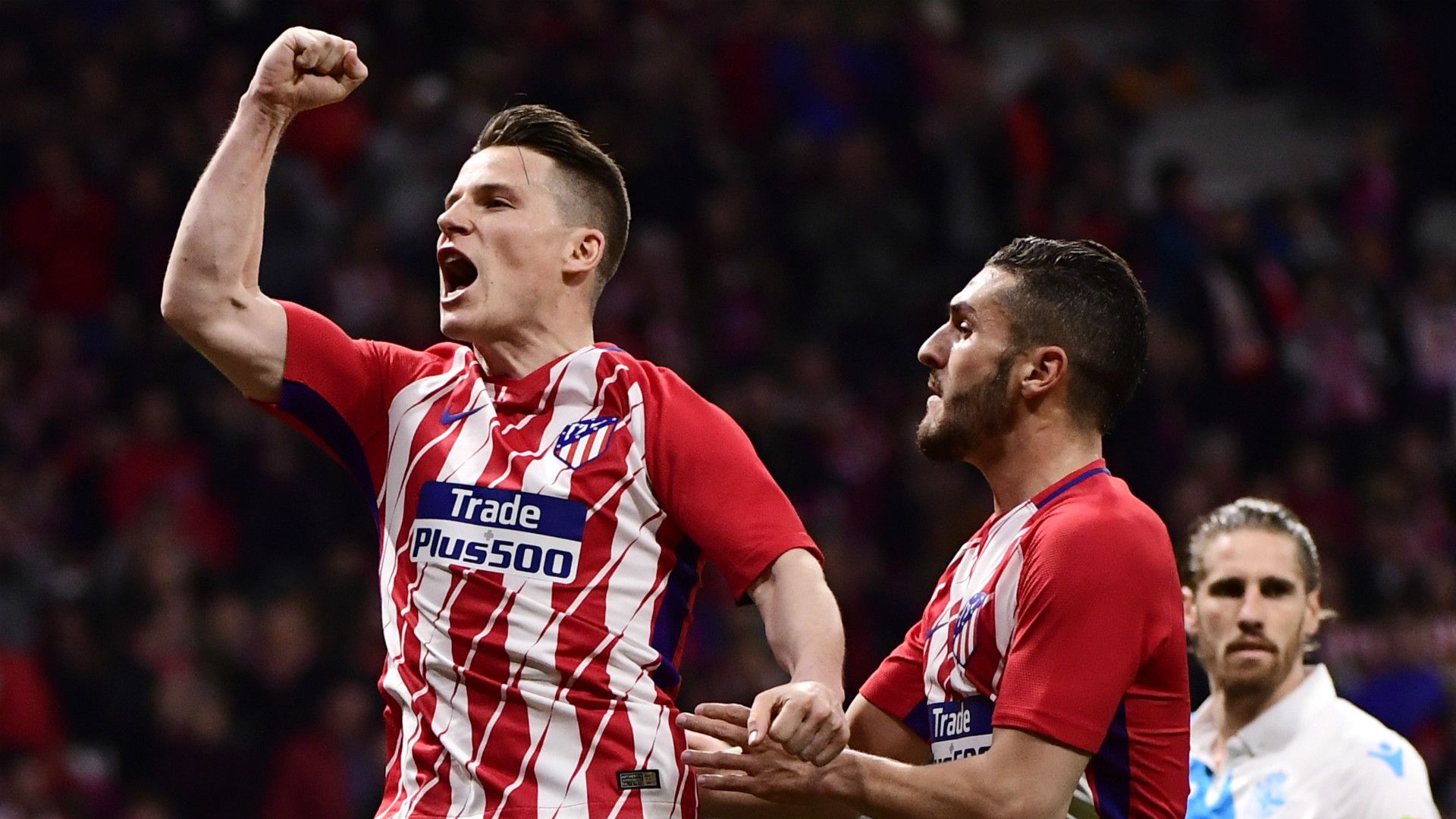 Kevin Gameiro Atletico Madrid Deportivo 01042018