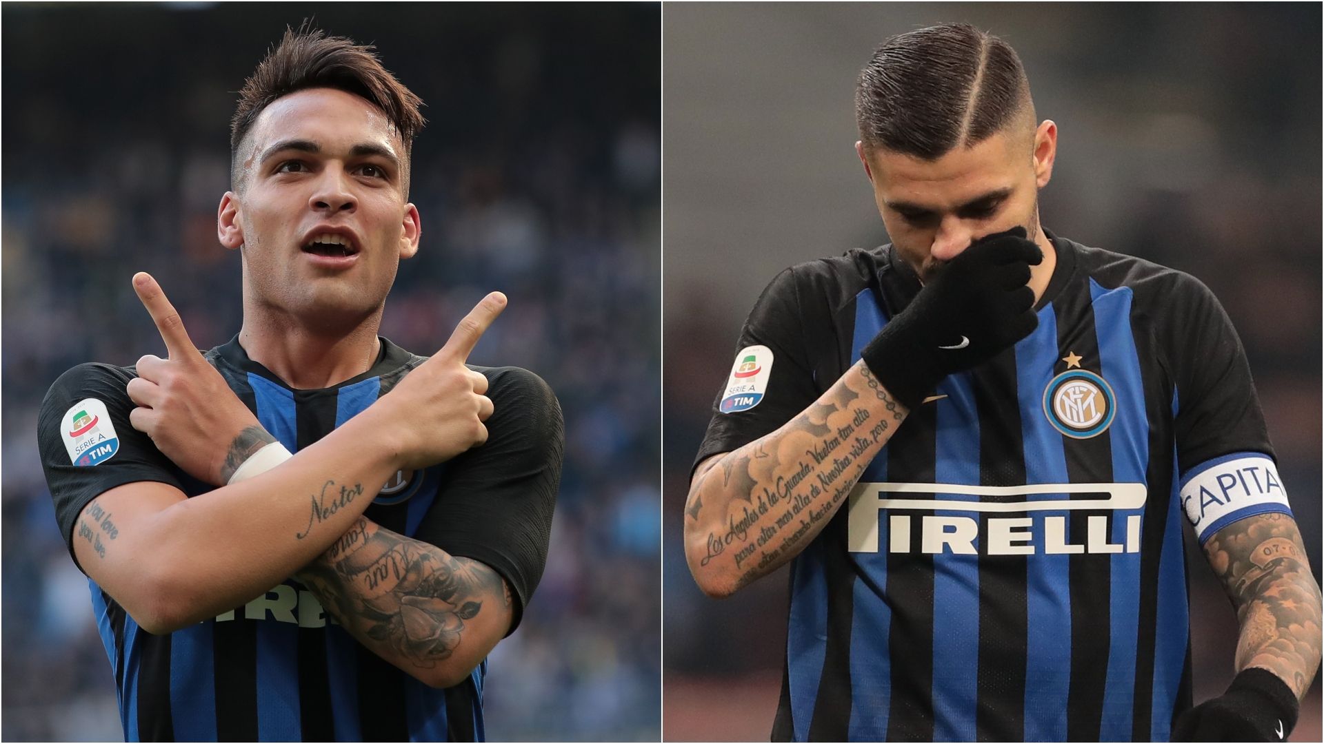 Mauro Icardi Lautaro Martinez mix