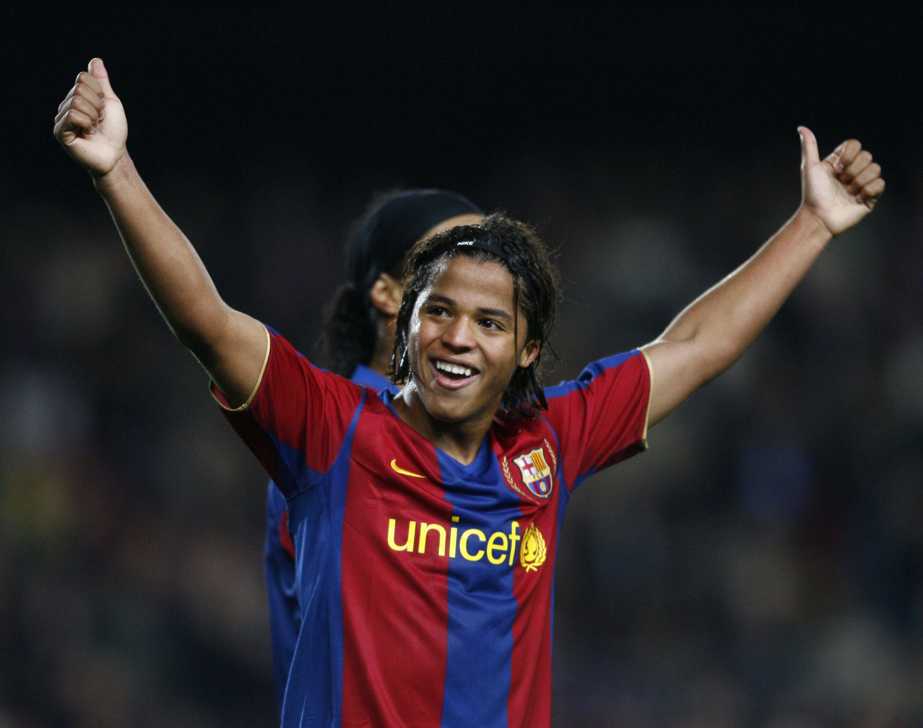 Giovani Dos Santos Barcelona Champions League