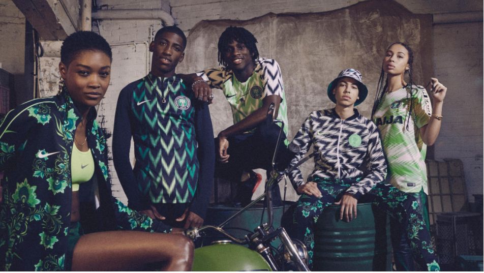 Nigeria release 2018 World Cup shirts