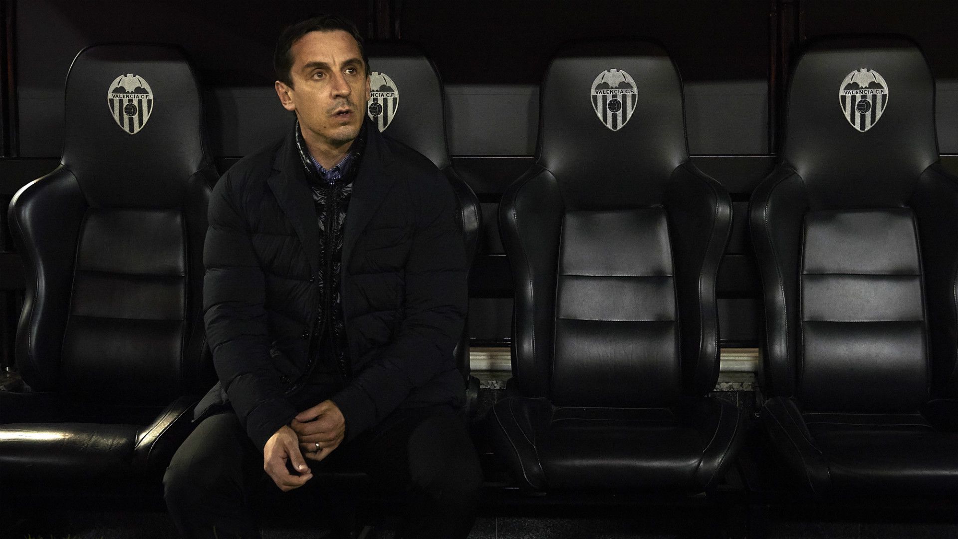 Gary Neville Valencia Barcelona Copa del Rey