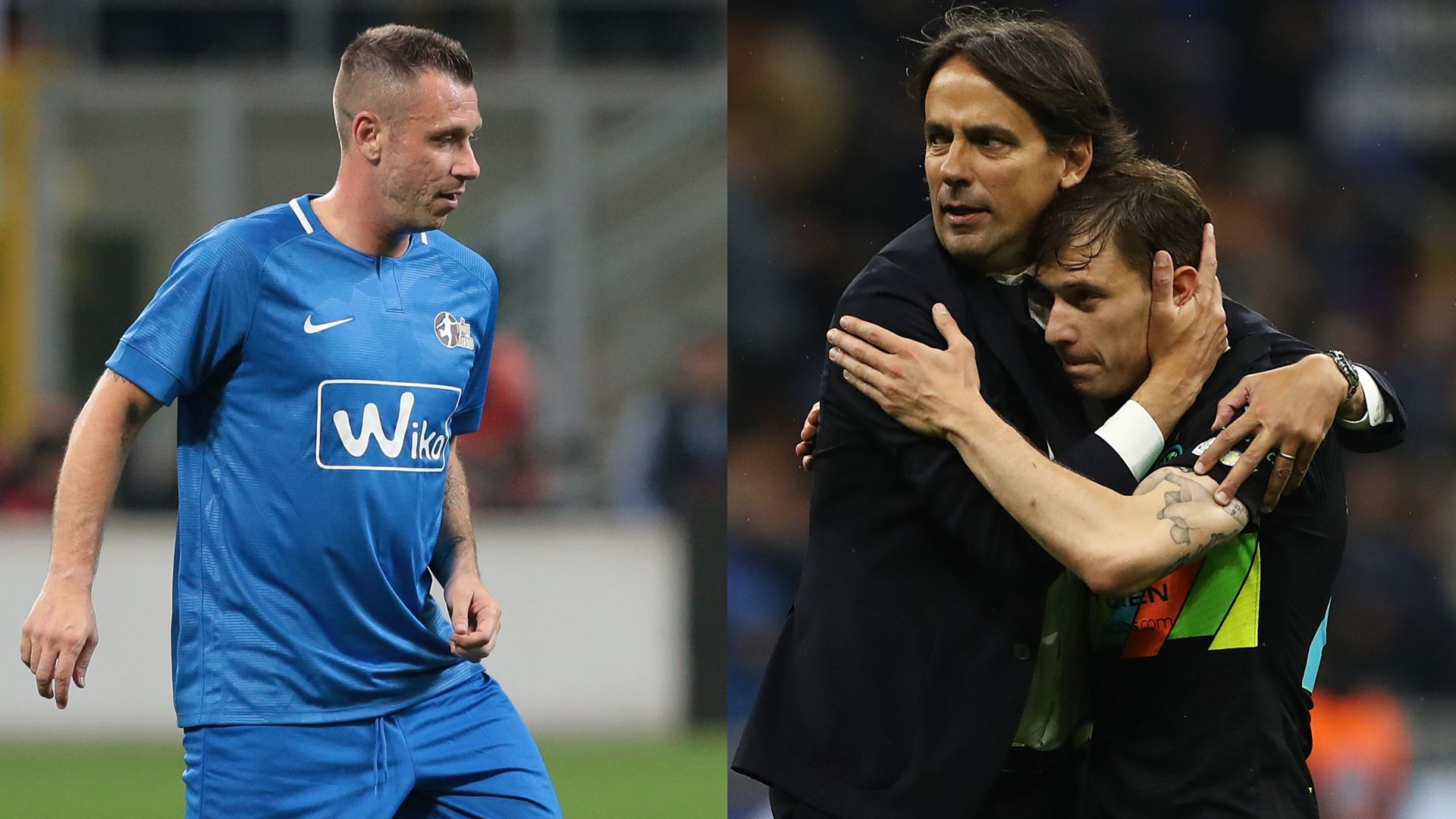 Cassano Inzaghi Barella