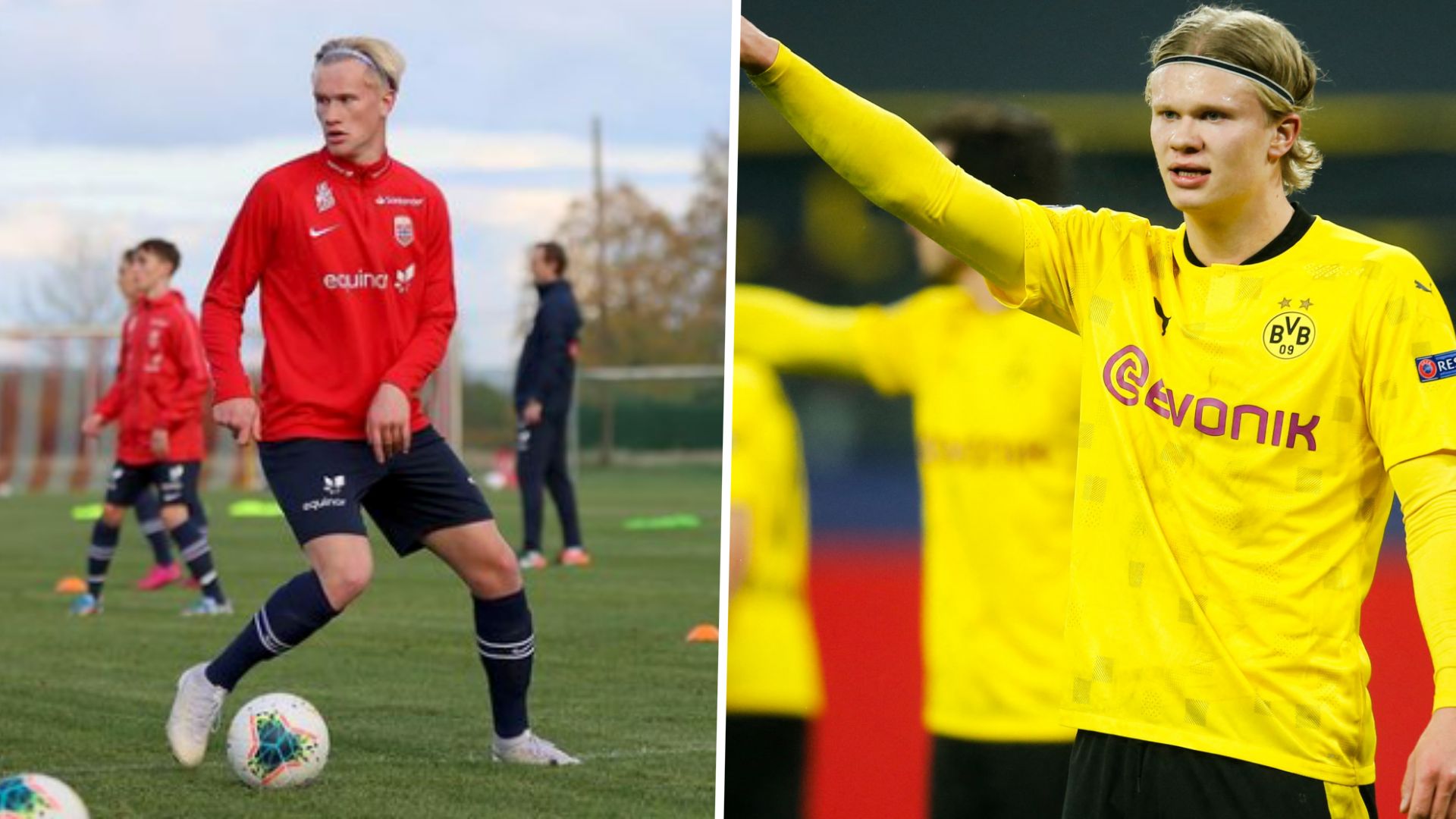 GFX Albert Tjaland Erling Haaland