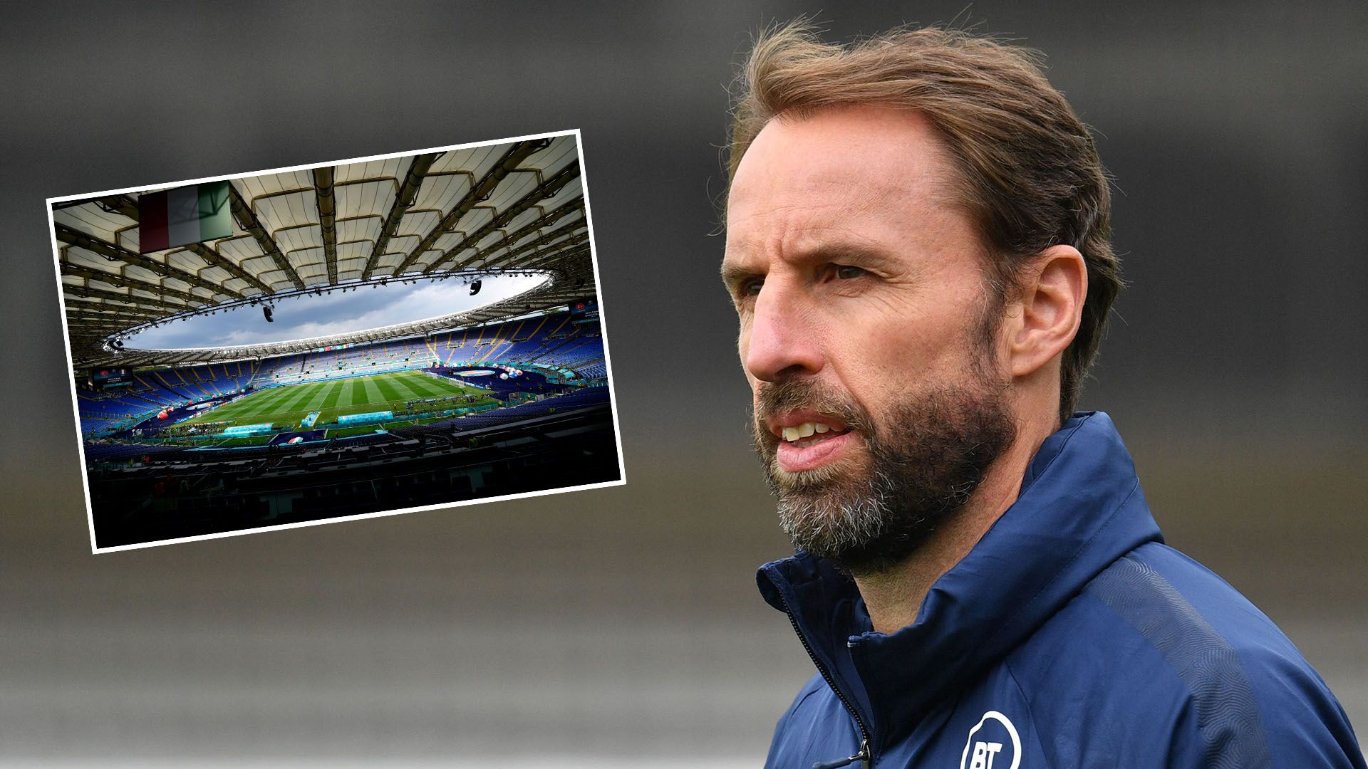 Gareth Southgate Stadio Olimpico Euro 2020