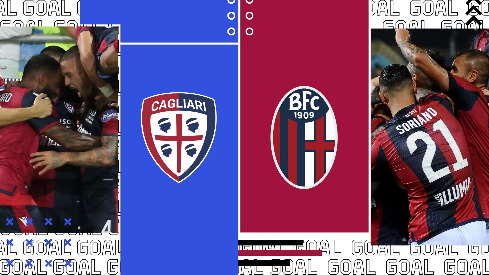 Cagliari-Bologna tv streaming