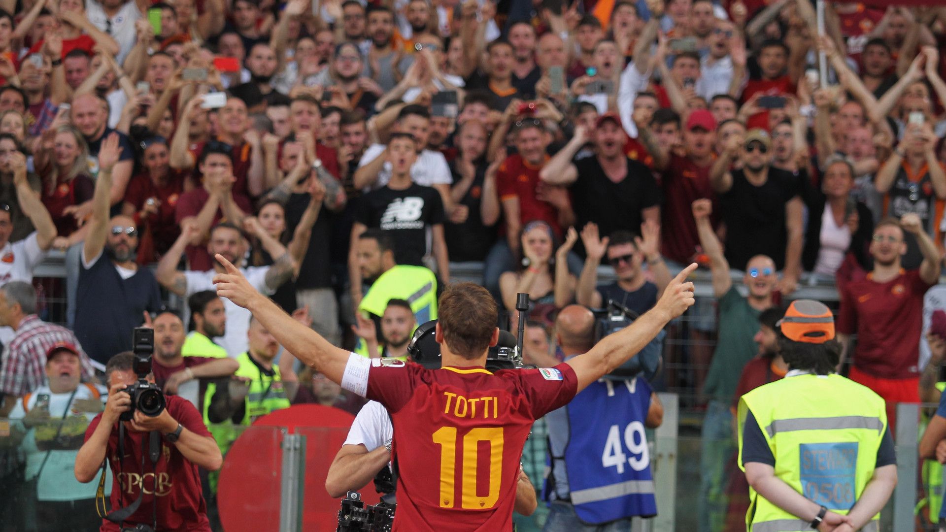 Francesco Totti Roma Olimpico 