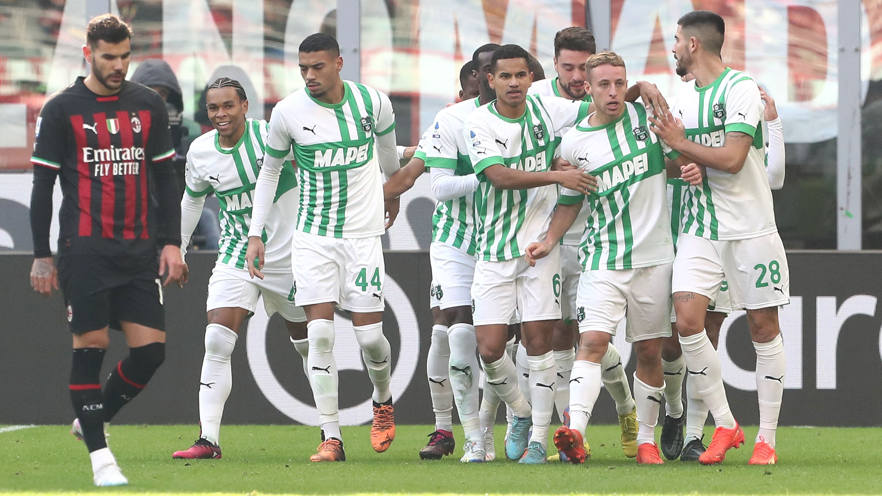 AC Milan Sassuolo Serie A 01292023