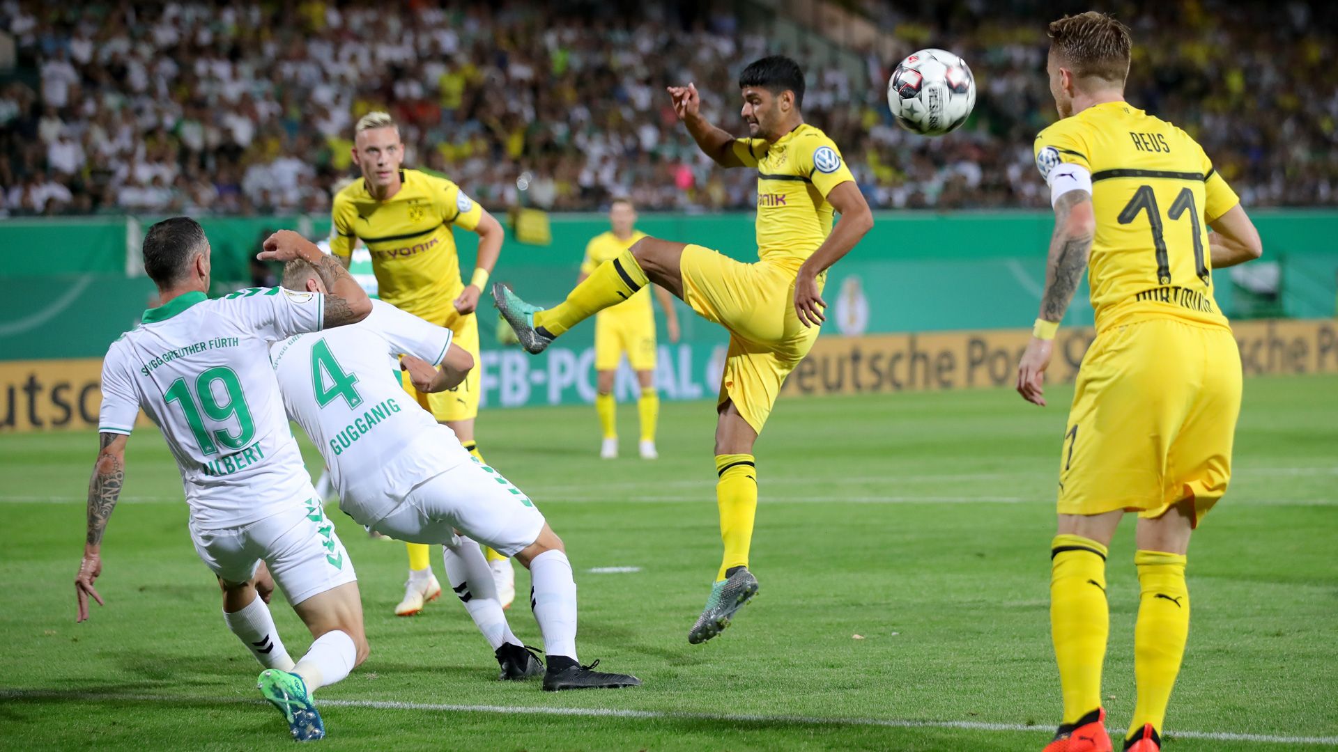 Dahoud BVB Borussia Dortmund Greuther Fürth DFB-Pokal 20082018