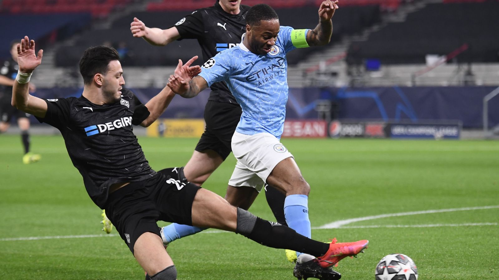 Sterling, Mönchengladbach vs. Manchester City