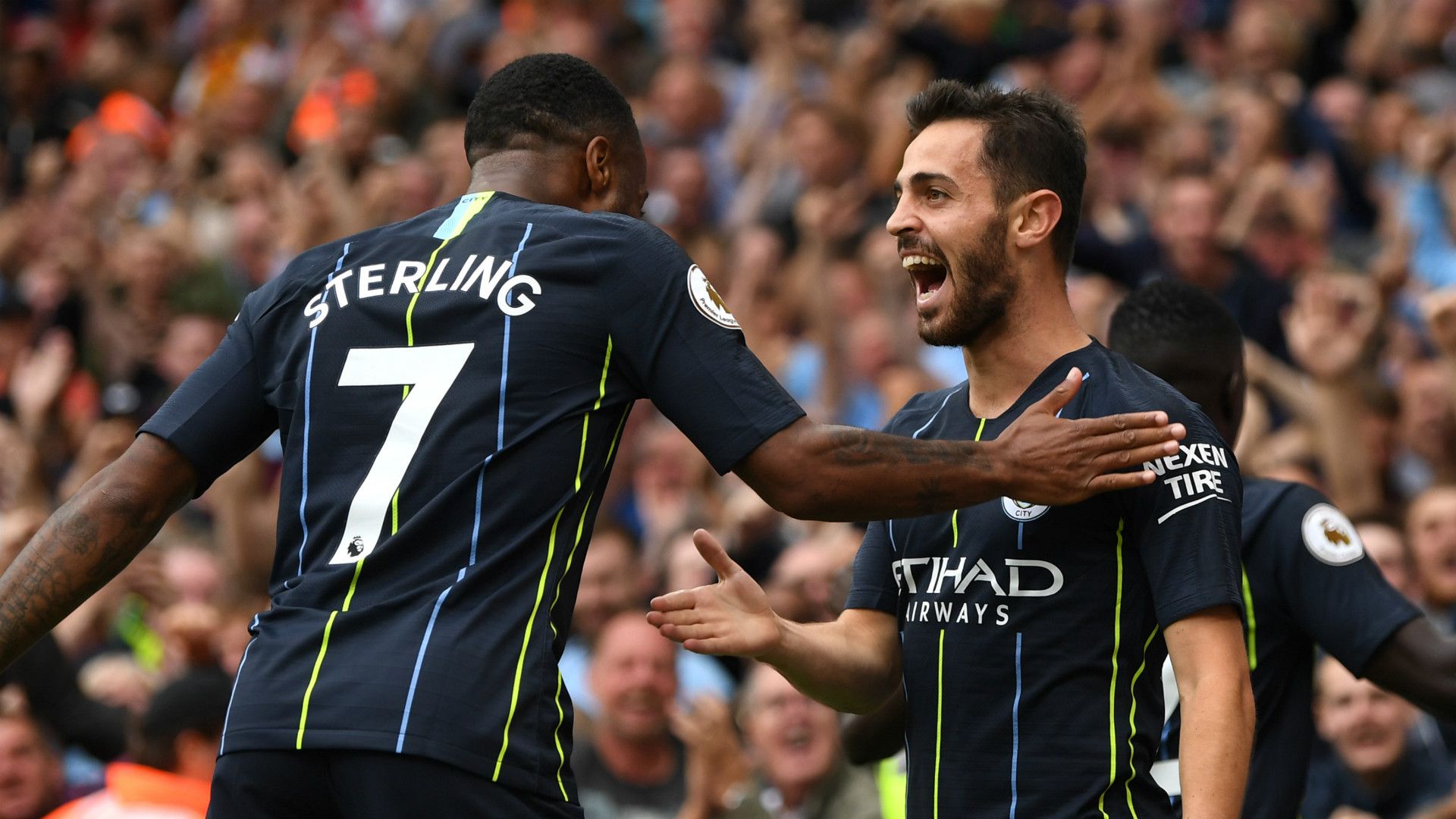 Raheem Sterling Bernardol Silva Manchester City 2018-19
