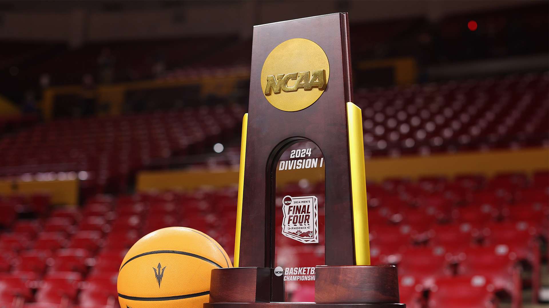 NCAA March Madness trophy 