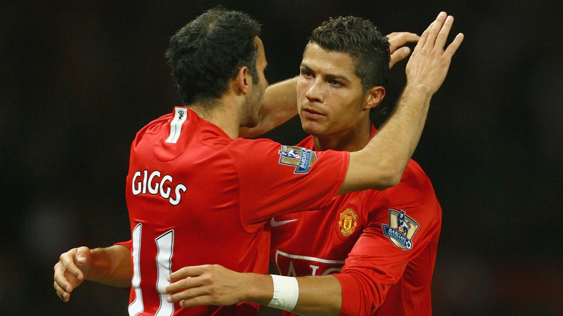 Ryan Giggs Cristiano Ronaldo Man Utd