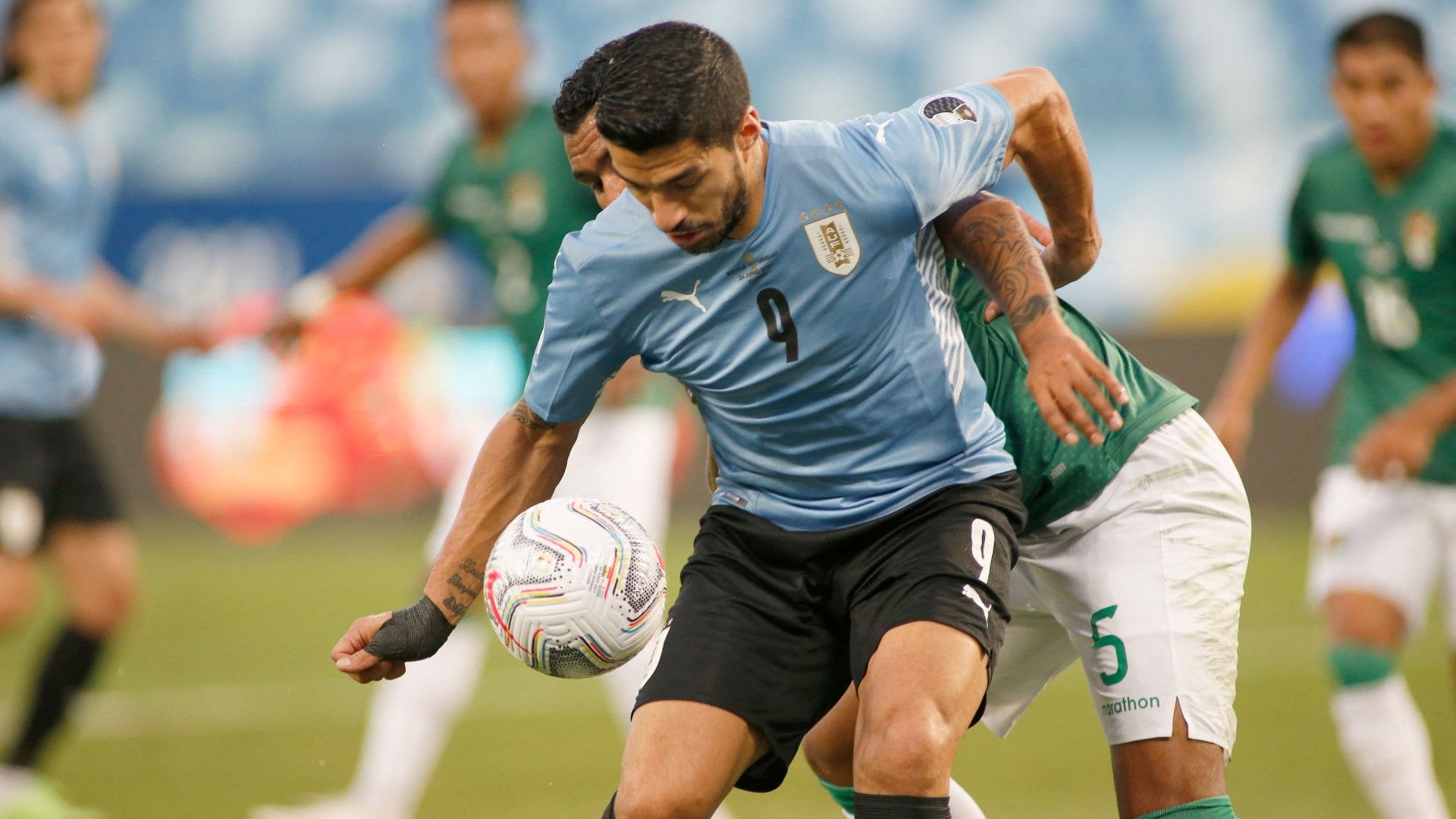 Suarez Bolivia Uruguay Grupo A Fecha 4 Copa America 2021