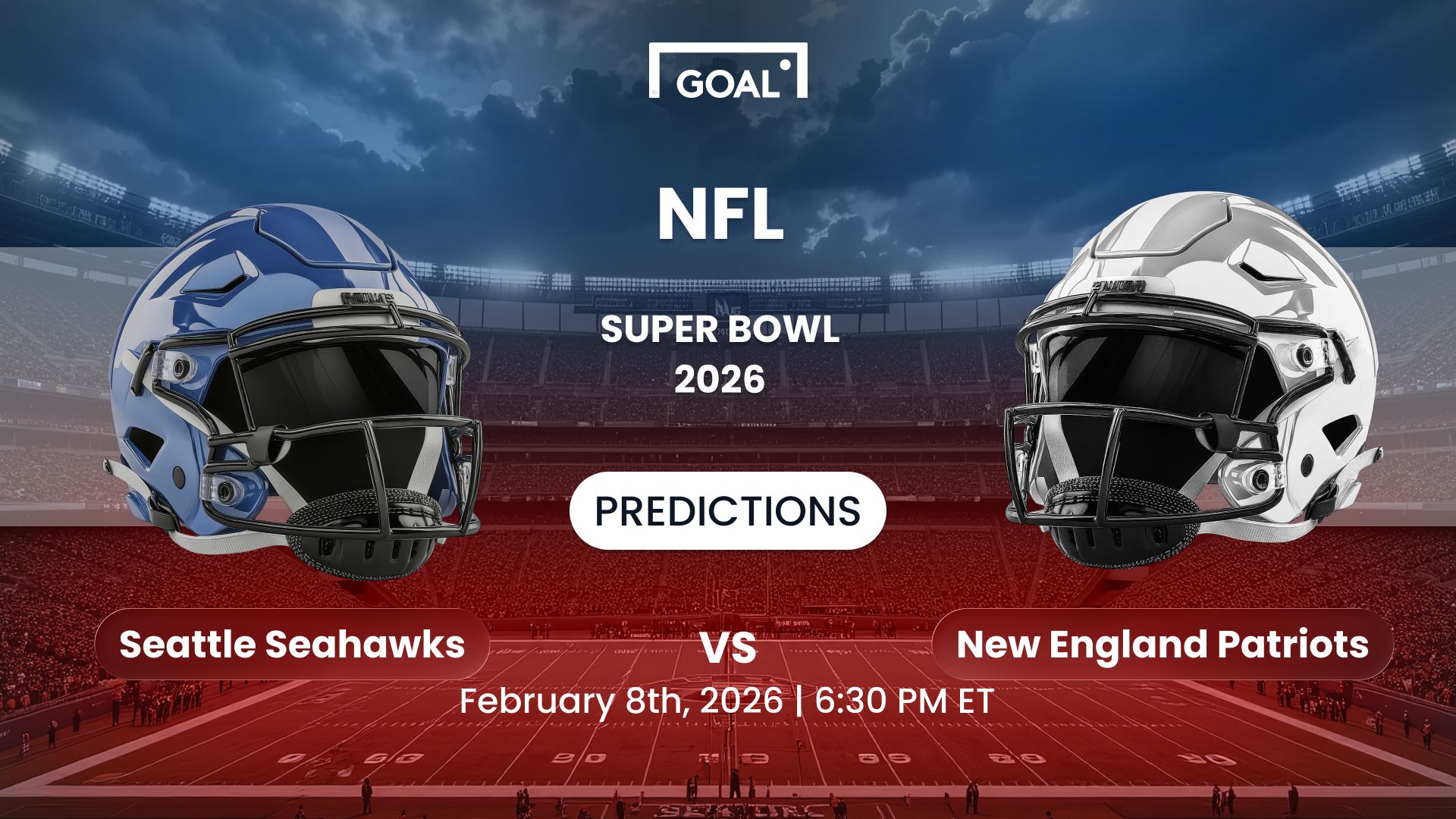 Super Bowl 2026 Predictions Seahawks vs Patriots