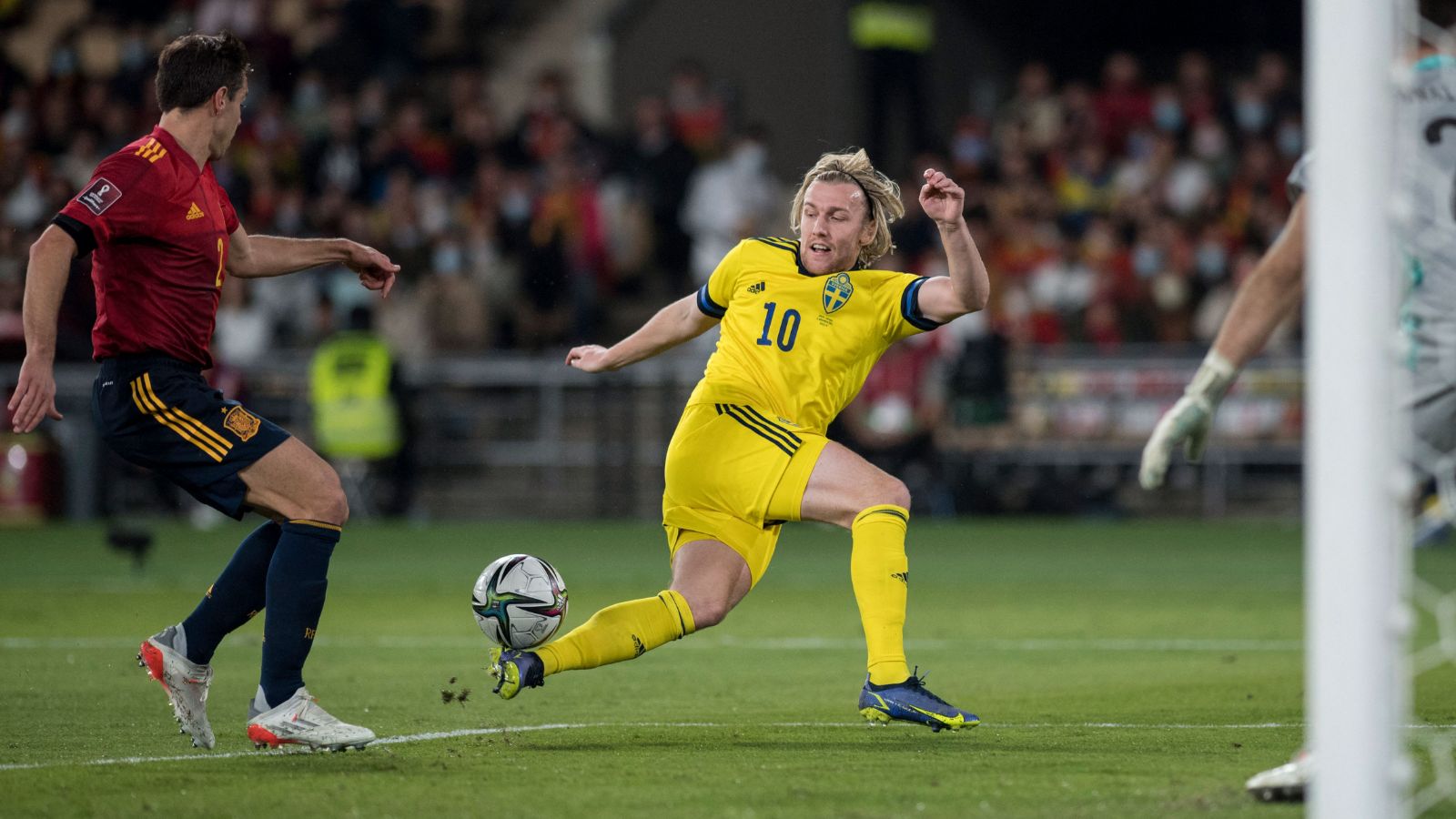 Forsberg ESPAÑA SUECIA ELIMINATORIAS EUROPEAS QATAR 2022