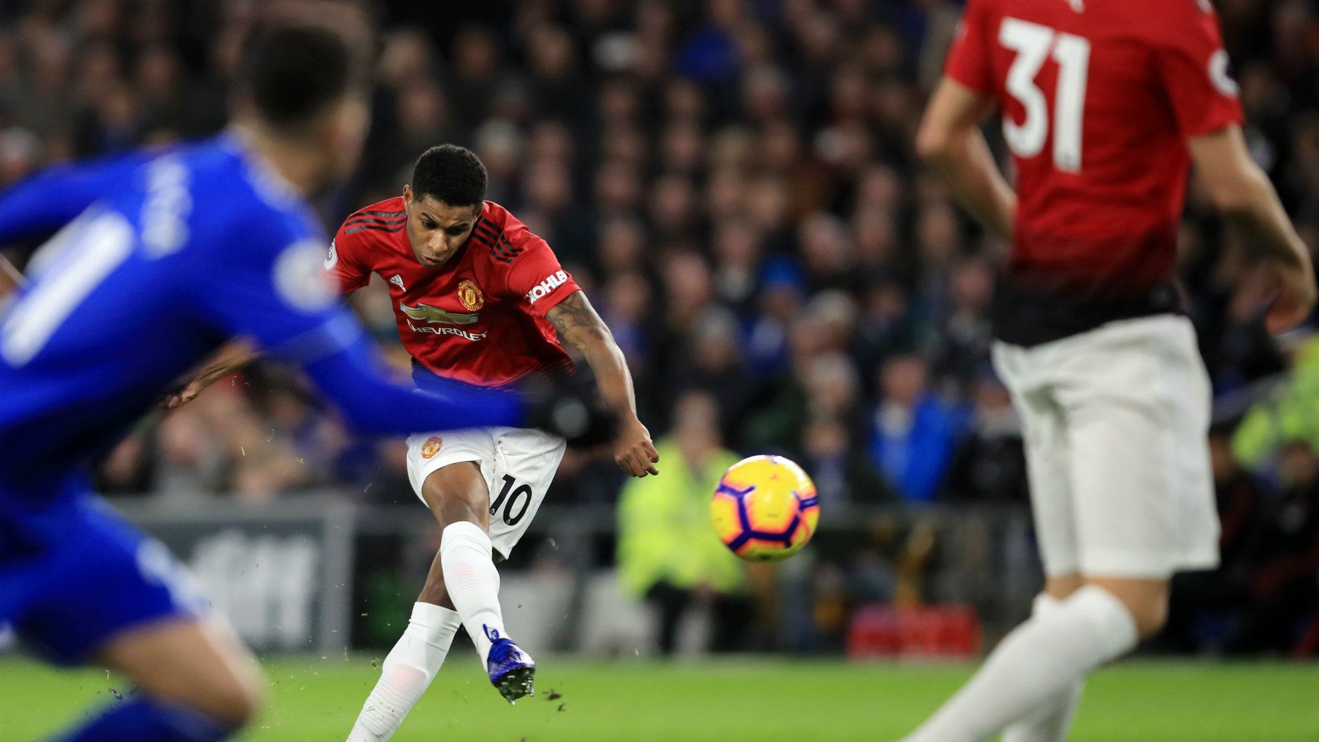Marcus Rashford Cardiff vs Manchester United Premier League 2018-19