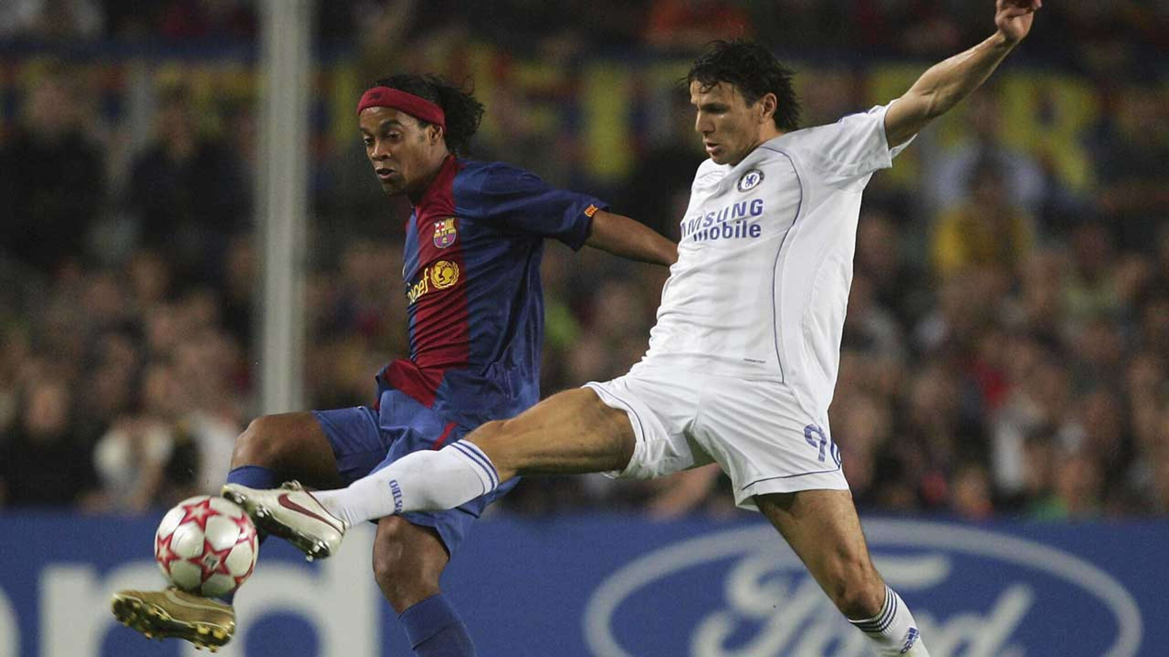 Khalid Boulahrouz and Ronaldinho