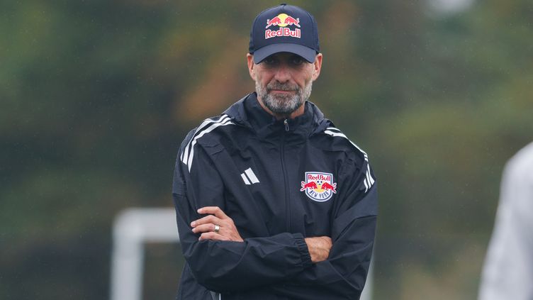Klopp at Red Bulls training