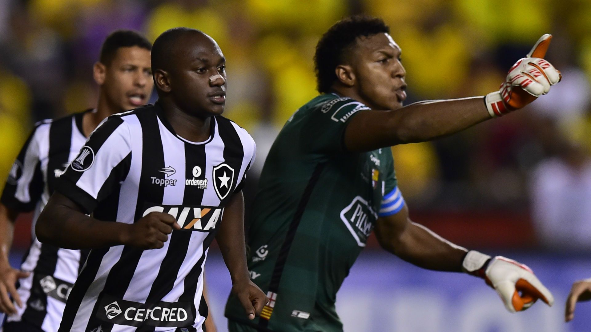 Sassá Botafogo Barcelona Libertadores 21 04 2017