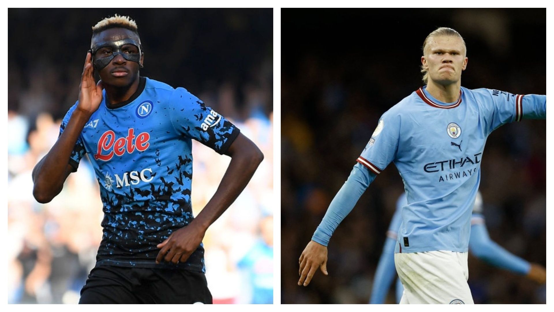 Victor Osimhen Erling Haaland