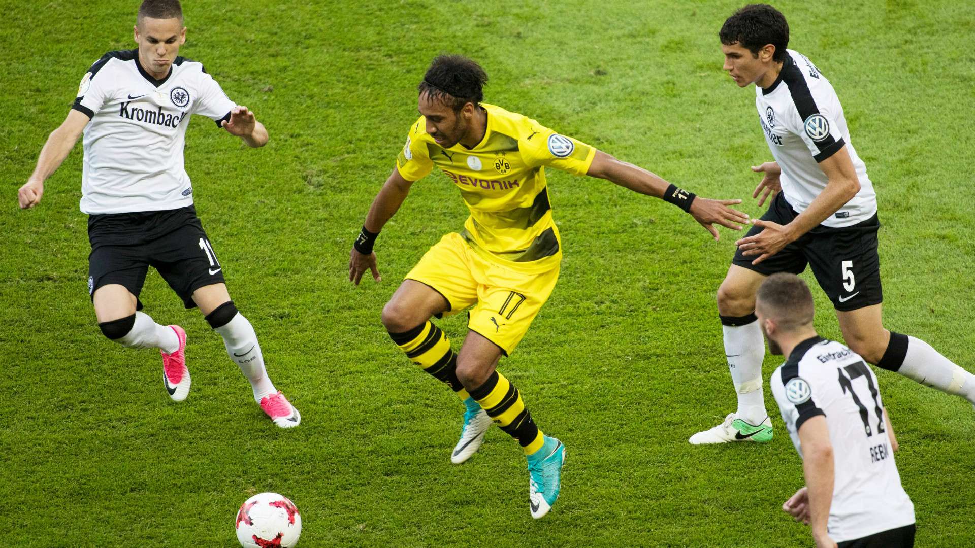 PIERRE EMERICK AUBAMEYANG BORUSSIA DORTMUND DFB POKAL GERMAN CUP FINAL 27052017
