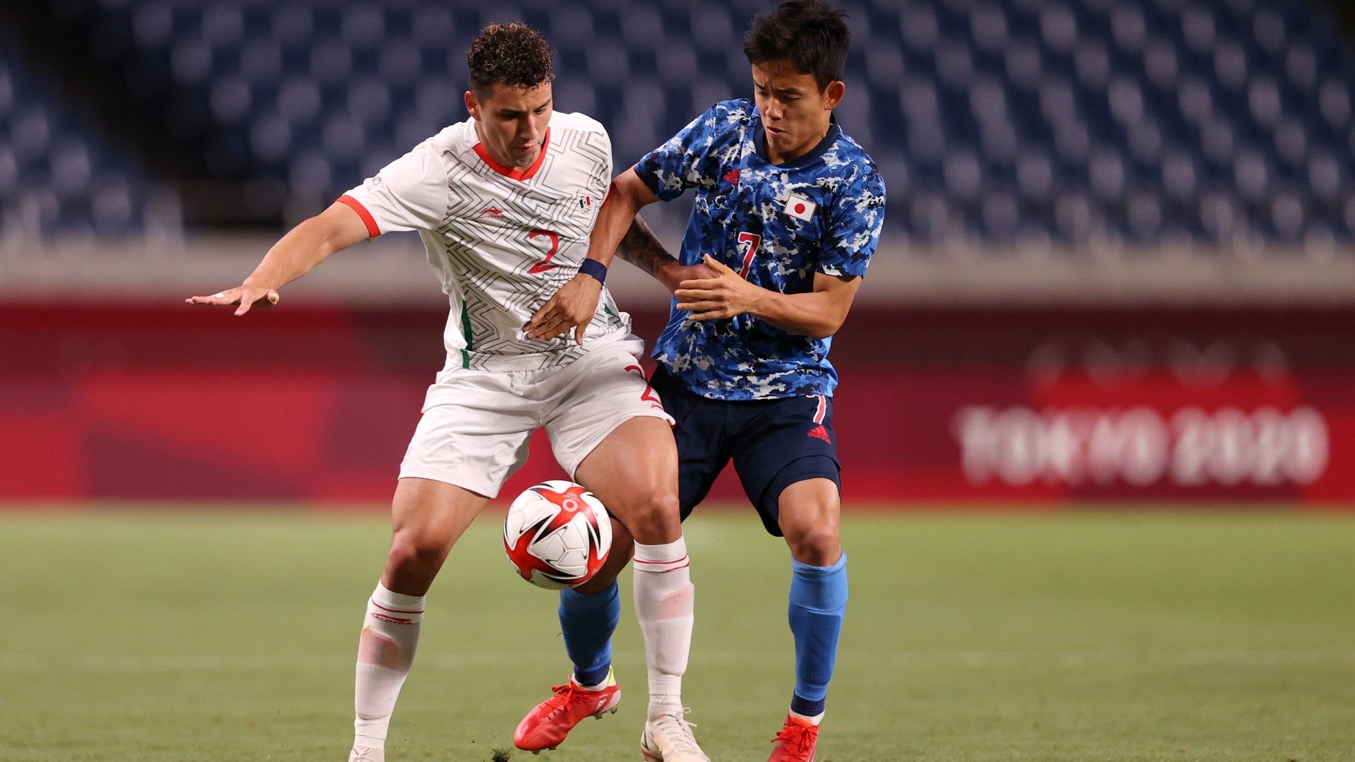 Selección mexicana México Japón Jorge Sánchez Take Kubo Juegos Olímpicos