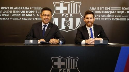 renewal messi