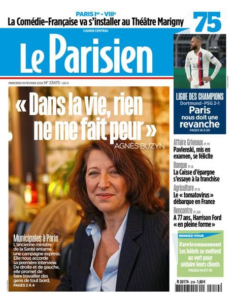 Le Parisien 19 Feb