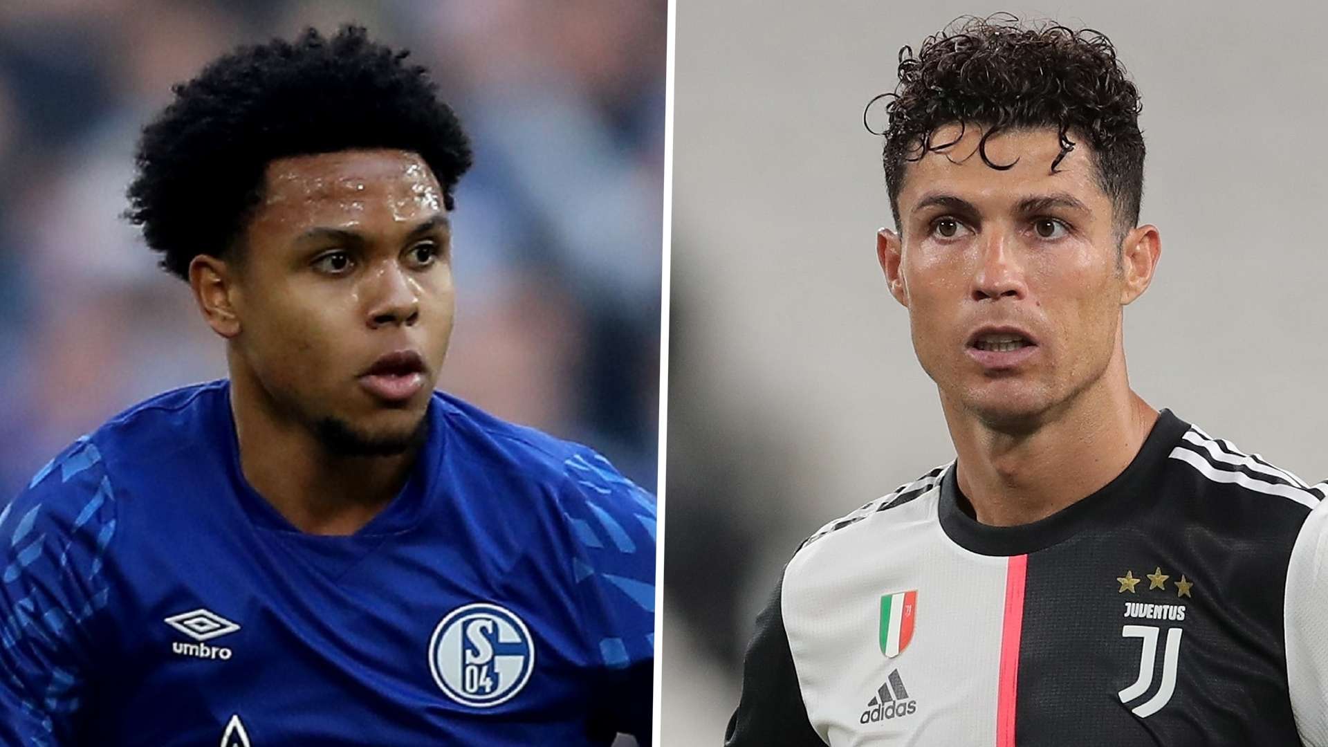 Weston McKennie, Cristiano Ronaldo split