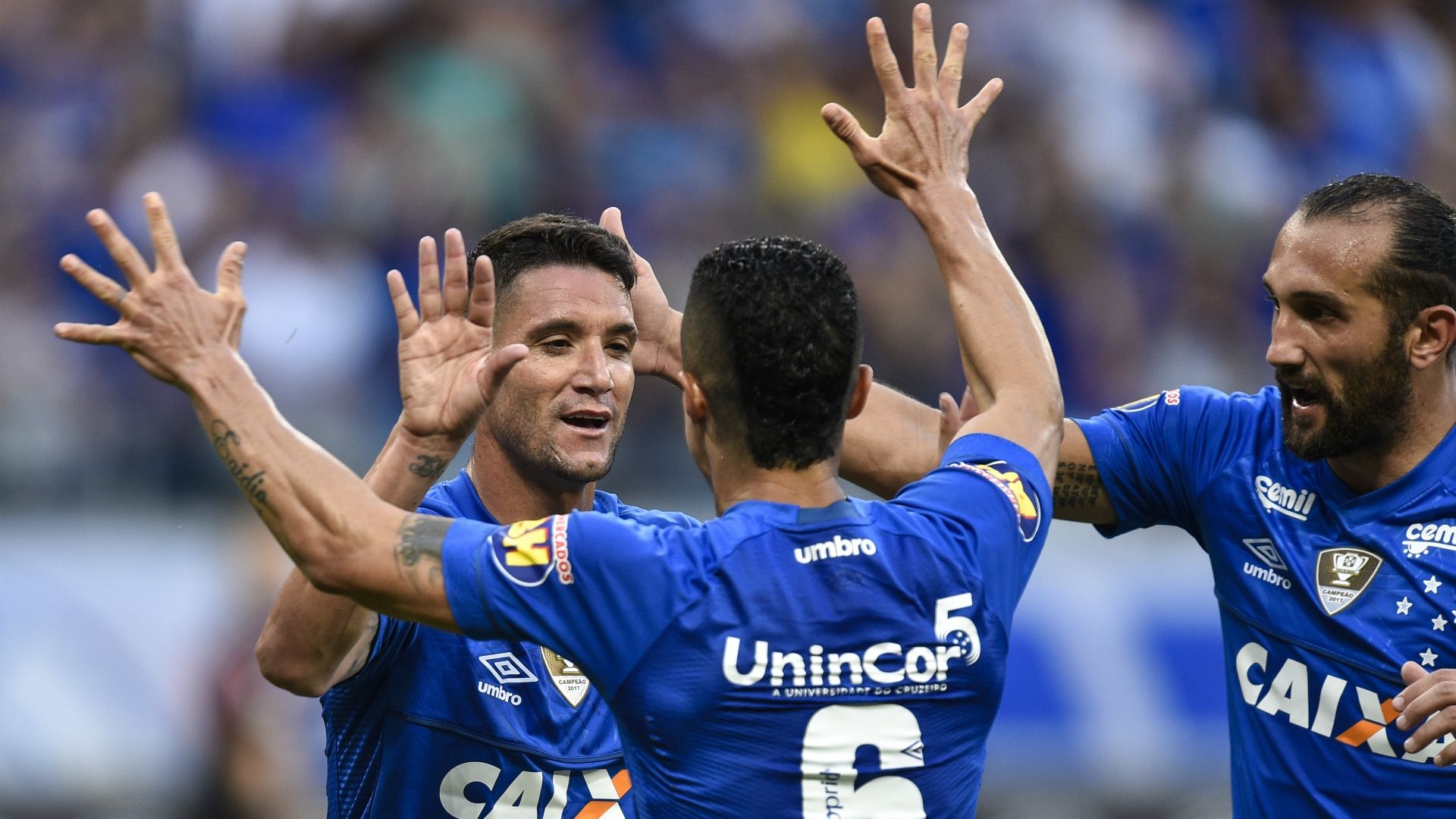 Thiago Neves Egídio Barcos Cruzeiro Bahia Campeonato Brasileiro 19082018