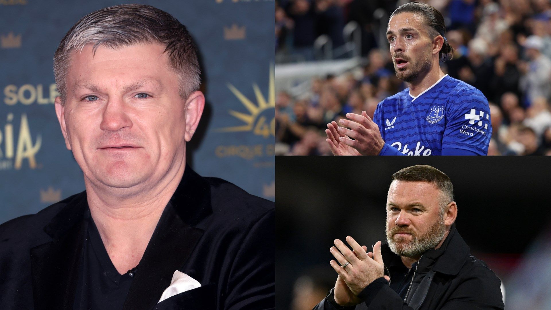 Ricky Hatton Jack Grealish Wayne Rooney