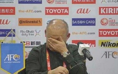 Park Hang-seo crying