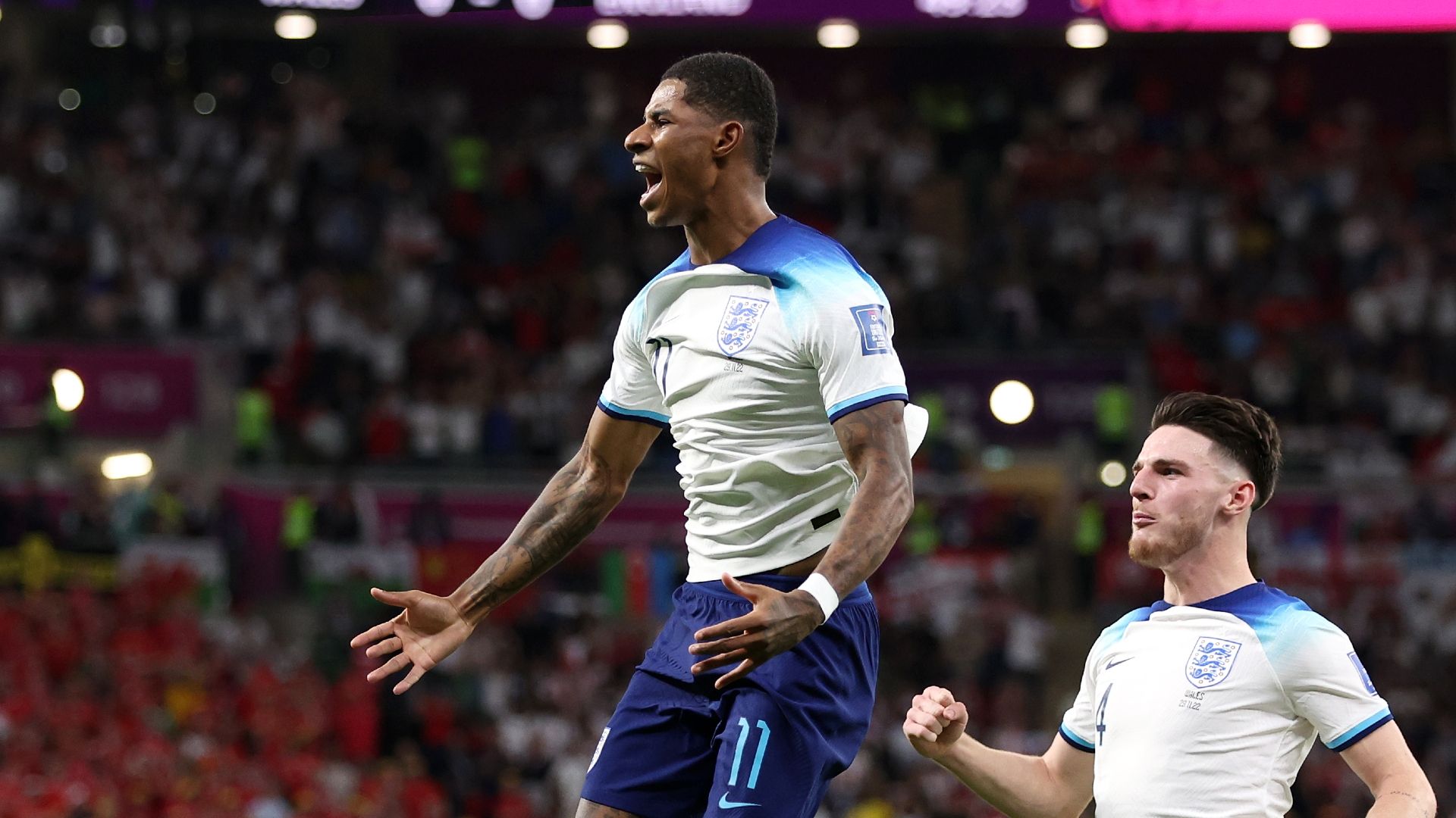 Marcus Rashford England Wales World Cup 2022