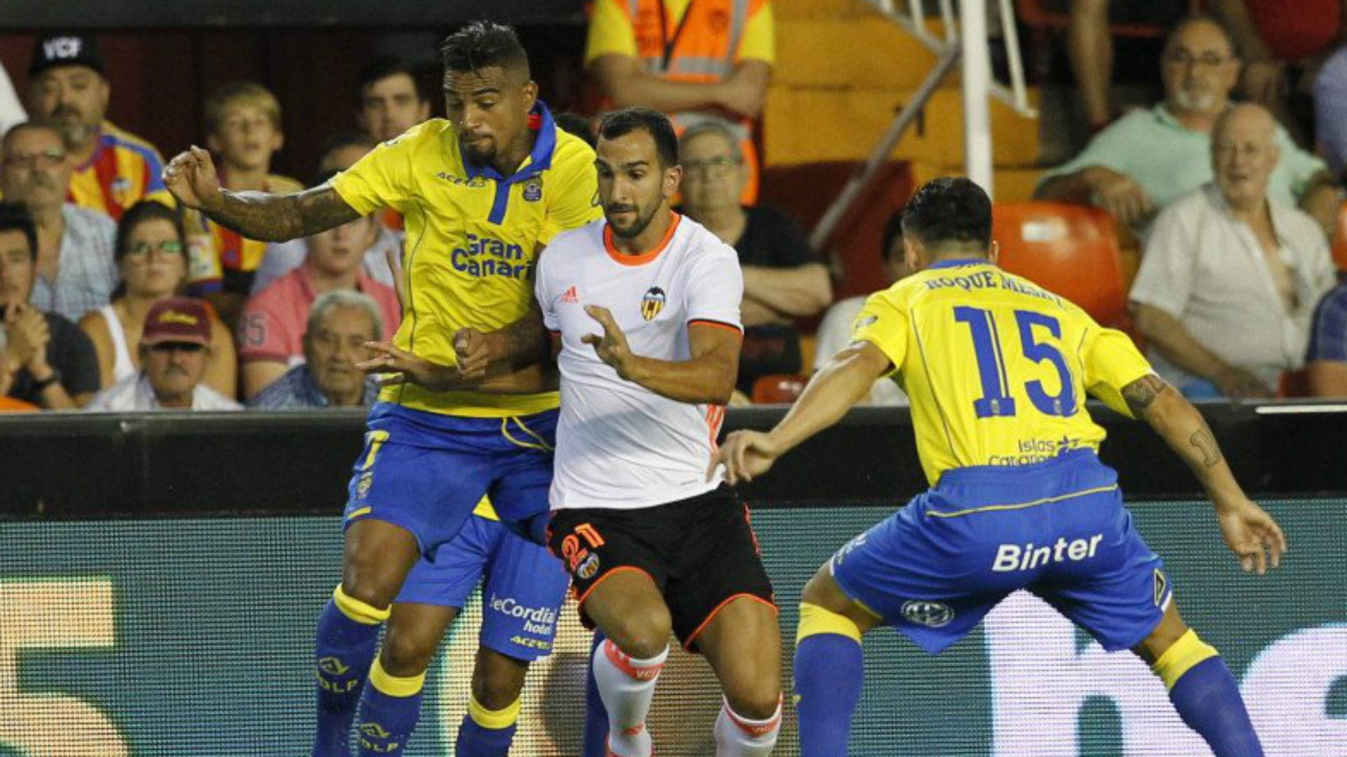Kevin Prince Boateng Martin Montoya Valencia Las Palmas LaLiga