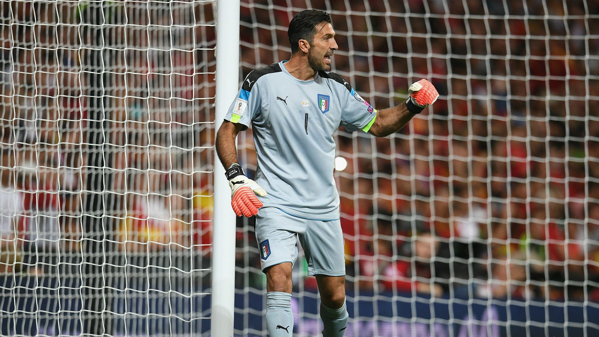 Gianluigi Buffon Spain Italy WC Qualifiers