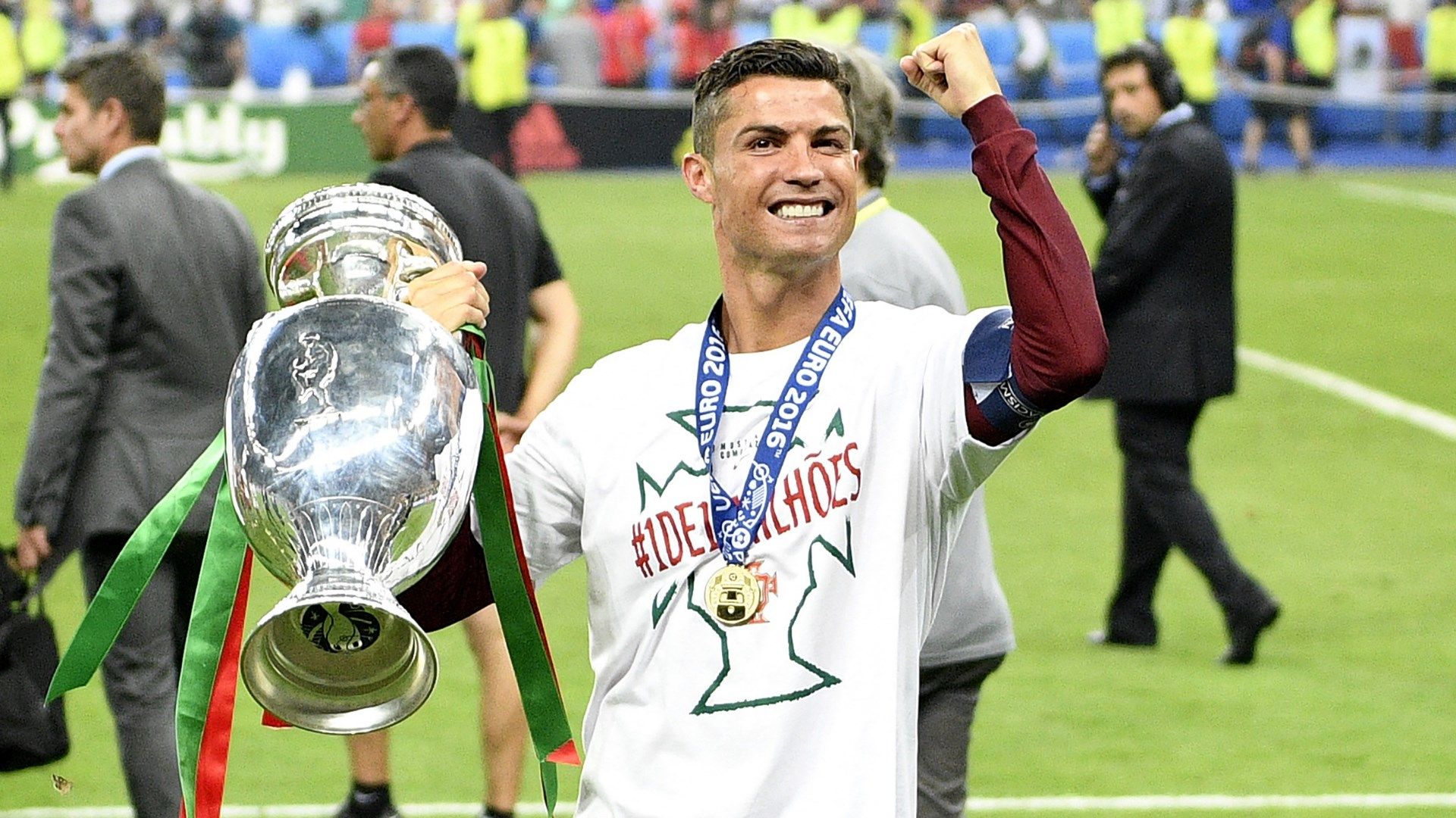 Cristiano Ronaldo Portugal Euro 2016 final