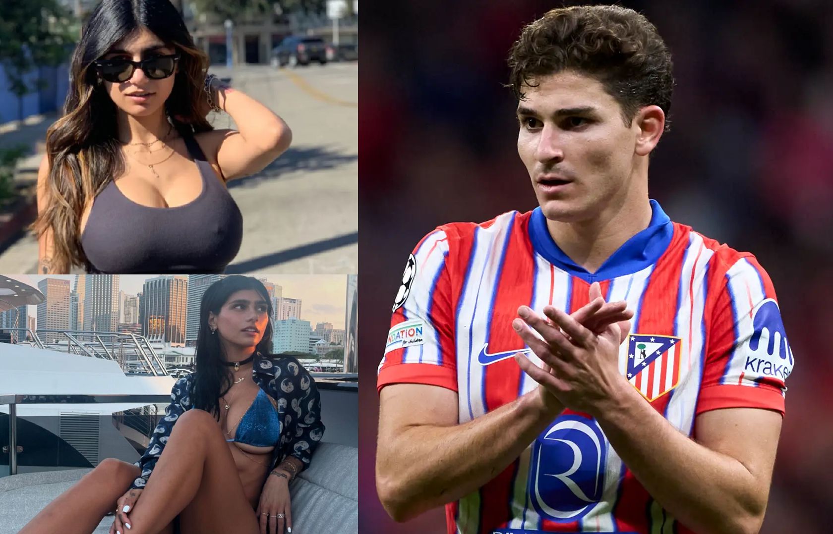 Julian Alvarez Mia Khalifa