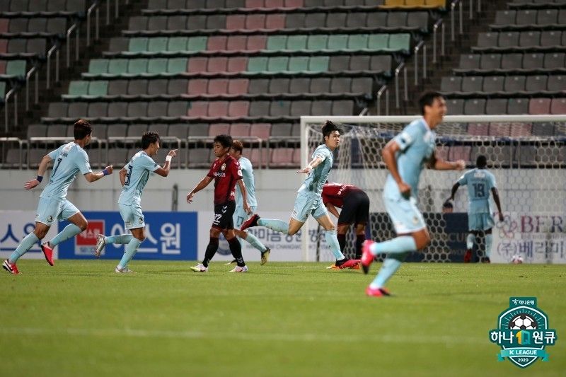 서울 이랜드 김태현 득점