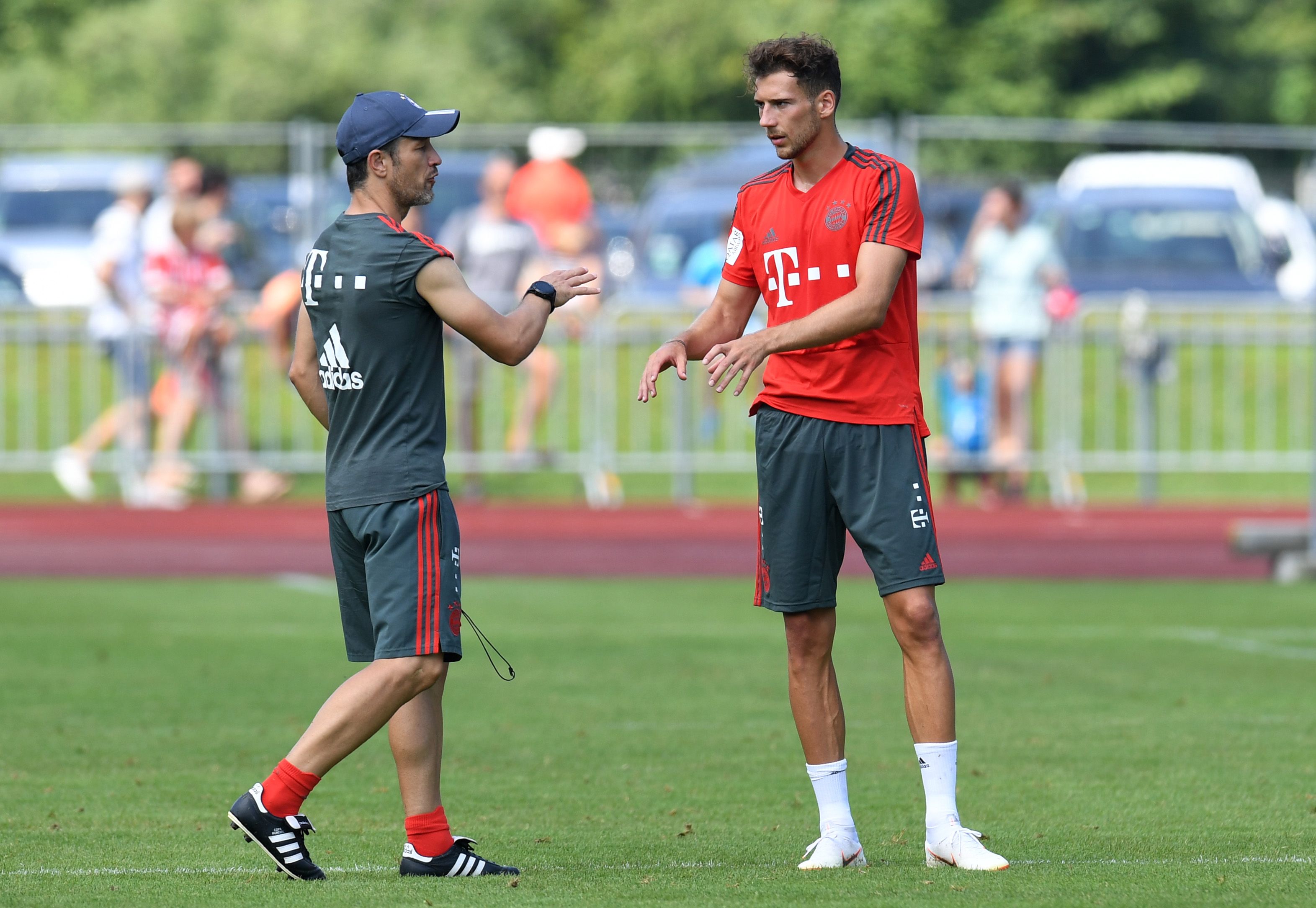 Leon Goretzka Niko Kovac Bayern Munchen