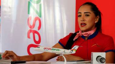 Ximena Suarez Azafata Chapecoense 2019