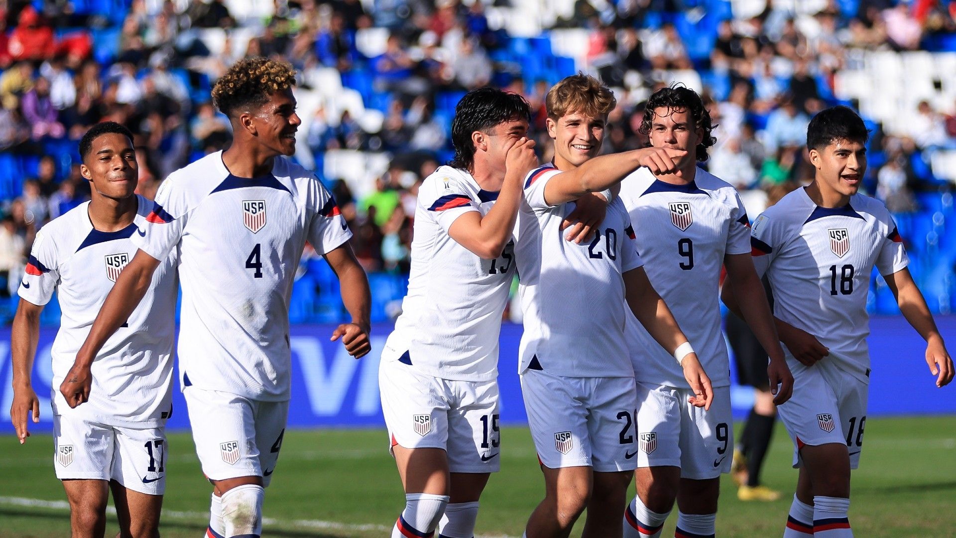 Pukstas U.S. U-20 New Zealand 